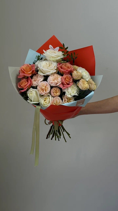 Букет цветов на 8 марта № 753