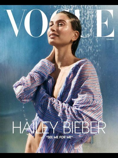 Vogue US Magazine Summer 2025 Hailey Bieber Cover, Иностранные журналы в Москве, Intpressshop