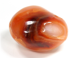 Сердолик, сардоникс, полировка, Индия (46*41*32 мм, 93 г) №28988