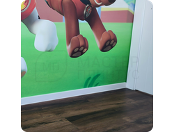 Плинтус ХДФ Dollken Cubu Flex Life 60мм Х 2,5 м 1013/5012 Белый в интерьере 6