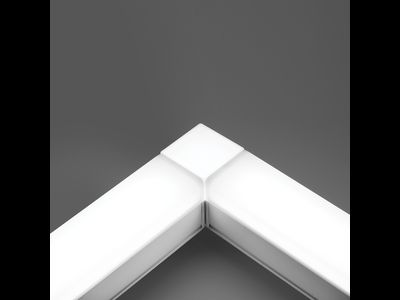 Feron св-к св/д линейный накл/подвесн 18W(1800lm) 4000K 4K металл/белый 590x70x55 AL4020 48214