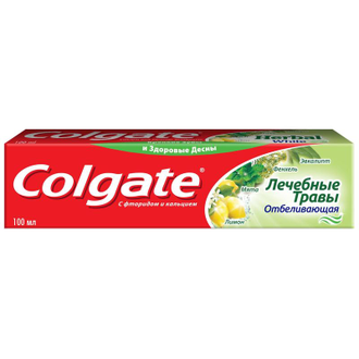 Зубная паста Colgate Лечебные травы отбеливающая,100 мл