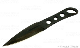 Метательный нож из стали У8 «Перо» с антибликовым покрытием