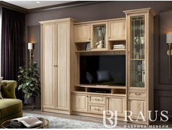 Композиция гостиной ЯННА Дуб Сонома