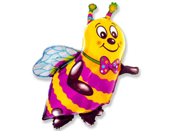 Фольгированный шар "Веселая пчела"