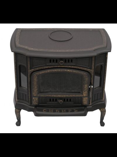 Печь - камин НМК Сибирь - 10 чугунная