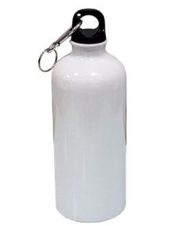 БУТЫЛКА - ФЛЯЖКА алюминиевая белая 500мл