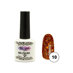 Гель-лак FOR YOU Magic Crystal № 10