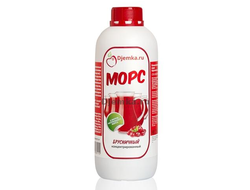 Морс концентрированный Малиновый бутылка 1 кг