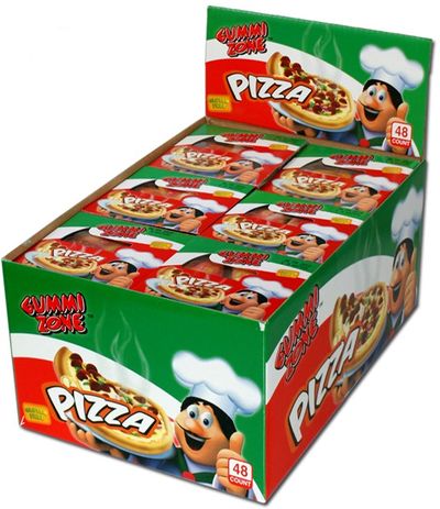 Мармелад &quot;Пицца&quot;/PIZZA 4 части 15гр (48 шт)*6