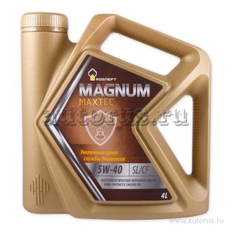Масло моторное Magnum Maxtec 5W-40 полусинтетическое 4 л