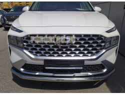 Защита переднего бампера d60 для Hyundai Santa fe 2021-2024