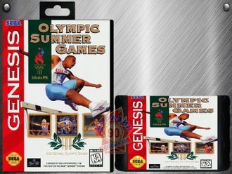 Olympic summer games Atlanta, Игра для Сега (Sega Game) GEN
