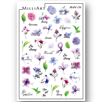 Слайдер-дизайн MilliArt Nails MAX-134