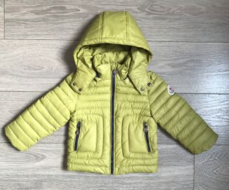 М.16101 Куртка Moncler зеленая (116)