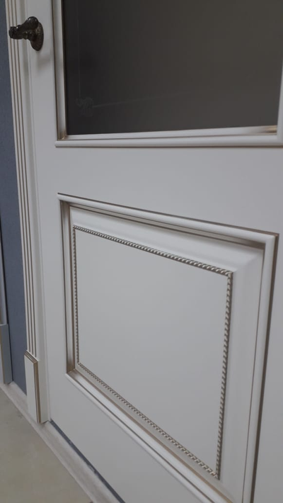 PORTE RICHI (Беларусь). АРБАТ, ЛУЧИАНА (Л32), Ral 9010/ ПАТИНА ЗОЛОТО. ПОЛОТНО ГЛУХОЕ