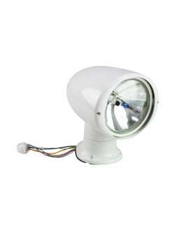 Прожектор галогенный Matromarine Products 7000001212 12В 8А 100Вт 125000кд H3 до 250м с пультом управления белый корпус