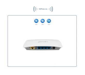 UPVEL, 3G/4G/LTE Wi-Fi роутер стандарта 802.11n 300 Мбит/с с поддержкой IP-TV, портом USB и двумя внутренними антеннами 3 дБи (321)