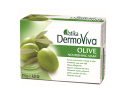 Питательное мыло с Оливой Vatika Dermoviva Olive Soap, 115 гр