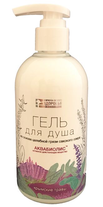 Гель для душа АКВАБИОЛИС Крымские травы