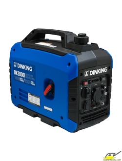 Генератор бензиновый инверторный Dinking DK2000i (2 кВт, 230В/50Гц, DK148, бак 4л.)