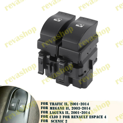 Кнопки управления стеклоподъемниками для Renault