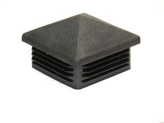 Заглушка Домик Наружный  50 х 50 (пластик)     для профильных труб