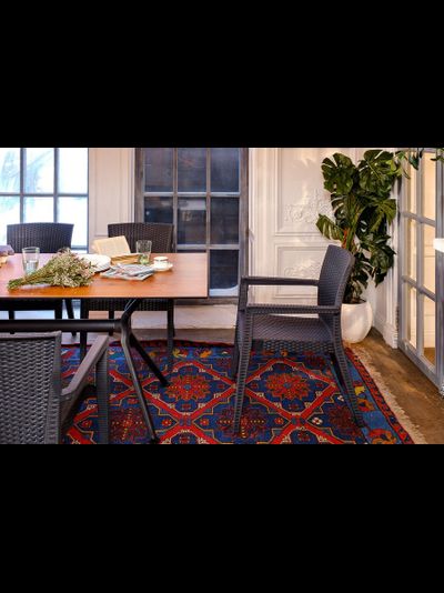 Обеденный комплект Modus темно-серый на 6 персон