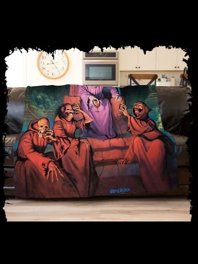 DEATH - SCREAM BLOODY GORE плед