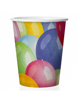 Стаканы "Шары" 250 мл, 6 шт