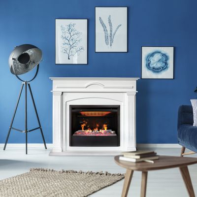 Электрокамин Mirra WT с очагом 3D Helios 26 SBG