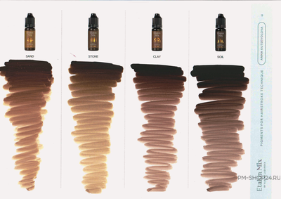 Etalon Mix SOIL Пигмент для волосковой техники  by Anna Kutsevolova, 10 мл