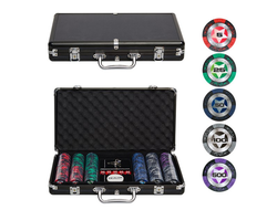 Набор для покера "Black Stars" на 300 фишек