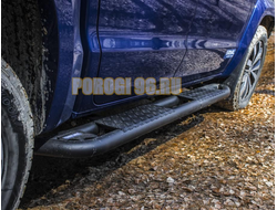 Защита порогов Volkswagen Amarok