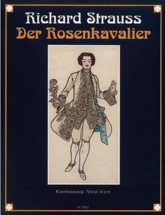 Strauss, Richard. Der Rosenkavalier op.59 Klavierauszug (dt) broschiert