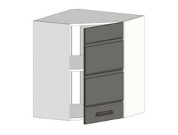 Кухня "Канзас", Шкаф ШУ-60 навесной угловой