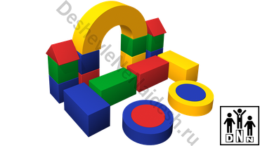 Мягкий конструктор «Магазинчик»