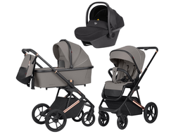 Коляска 3в1 Carrello Sigma Fog Grey 2023 (Nova)