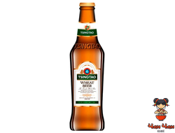 Tsingtao нефильтрованное пиво 0.33л