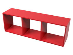 Полка навесная 3 секции (1200*400*300мм)