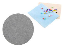 КОВРИК (МАТ) ДЛЯ РАБОТЫ С БИСЕРОМ И БУСИНАМИ - СЕРЫЙ