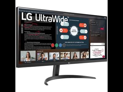 Монитор LG 34&quot; 34WP500-B Черный