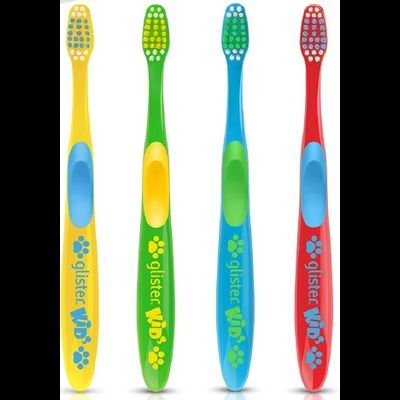 GLISTER Kids Зубные щетки для детей 4 шт