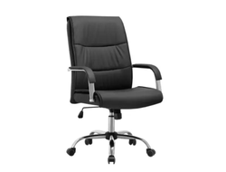 Кресло SitUp BRYAN (Брайан) сhrome (экокожа Black) купить в Алуште