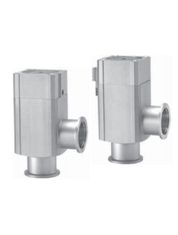 Угловые высоковакуумные клапаны с пневматическим управлением XLA(V), XLF(V)