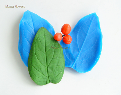 "Лист гиперикума" силиконовый молд (вайнер)