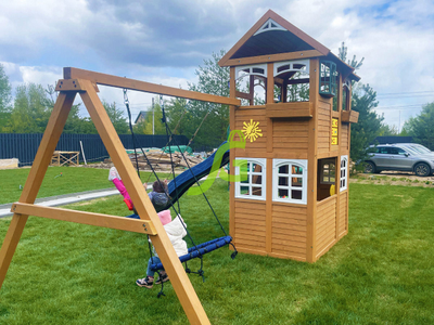 Детская площадка IgraGrad Клубный домик 2 Luxe