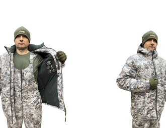 Костюм Taygerr "Егерь" (алова, белый) до -45°С