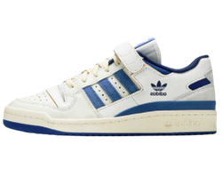 Adidas Forum 84 low белые с синим женские