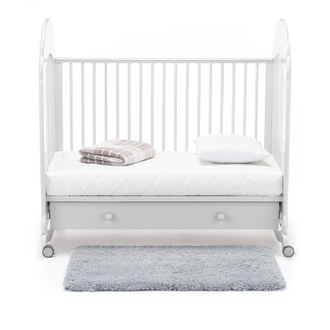 Детская кровать Nuovita Parte Dondolo, Bianco / Белый